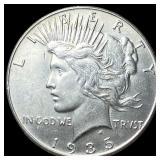 1935 Silver Peace Dollar UNCIRCULATED