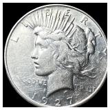 1927-D Silver Peace Dollar CLOSELY  UNCIRCULATED