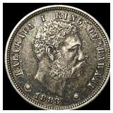 1883 Silver Dime Hawaii Kalakaua I  UNCIRCULATED