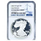2022-W Silver Eagle NGC PF70 Ultra Cameo