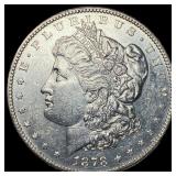 1878-S Silver Morgan Dollar CHOICE AU