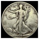 1920-S Silver Walking Liberty Half Dollar  LIGHTL
