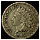 1864 Indian Head Cent CLOSELY UNCIRCULATED