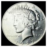 1927-S Silver Peace Dollar CLOSELY UNCIRCULATED