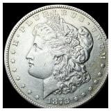 1878-S Silver Morgan Dollar CLOSELY UNCIRCULATED