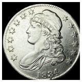 1834 Capped Bust Half Dollar CLOSELY UNCIRCULATED