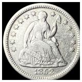 1852-O Silver Seated Liberty Half Dime NEARLY  UN