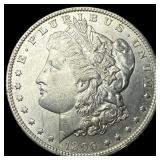 1896-O Silver Morgan Dollar CLOSELY  UNCIRCULATED