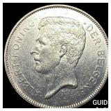 1932 Belgium Silver 20 Francs