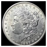 1897-S Silver Morgan Dollar UNCIRCULATED