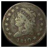 1810 Classic Head Large Cent LIGHTLY  CIRCULATED