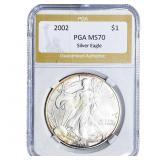 2002 Silver Eagle PGA MS70