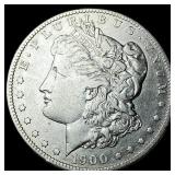1900-S Silver Morgan Dollar NEARLY UNCIRCULATED