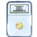 2002 Gold $5 American Eagle 1/10oz NGC MS70