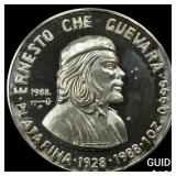 1988 Cuba Silver 10 Pesos Proof