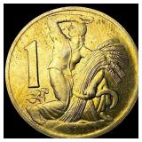 1938 Czechoslovakia 1 Koruna
