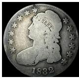 1832 Capped Bust Silver Half Dollar NICELY  CIRCU