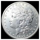 1887 Morgan Silver Dollar CHOICE AU
