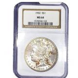 1902 Morgan Silver Dollar NGC MS64