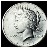 1921 Silver Peace Dollar UNCIRCULATED