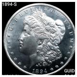 1894-S Morgan Silver Dollar UNCIRCULATED PL