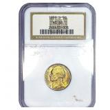 1950-D Jefferson Nickel NGC MS66