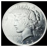 1922 Silver Peace Dollar UNCIRCULATED
