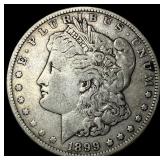 1899 Morgan Silver Dollar LIGHTLY CIRCULATED
