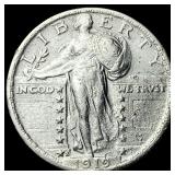 1919-S Standing Liberty Quarter CLOSELY  UNCIRCUL