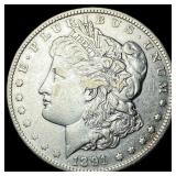1891 Silver Morgan Dollar CLOSELY  UNCIRCULATED