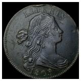 1803 Draped Bust Large Cent NEARLY  UNCIRCULATED