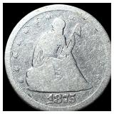 1875-S Silver Twenty Cent Piece NICELY  CIRCULATE