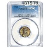 1923 Wheat Cent PCGS MS64 BN