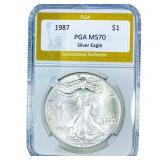 1987 Silver Eagle PGA MS70