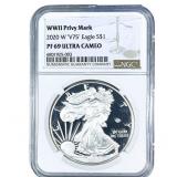 2020-W Silver Eagle NGC PF69 Ultra Cameo