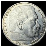 1935G Germany Silver 5 Reichsmark