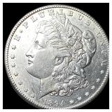 1894-S Silver Morgan Dollar CHOICE AU