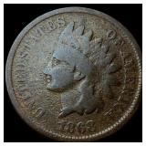 1868 Indian Head Cent NICELY CIRCULATED