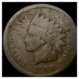 1869 Indian Head Cent NICELY CIRCULATED