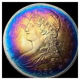 1839 Silver Half Dollar (Capped Bust) CLOSELY UNCI