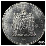 1978 France SIlver 50 Francs