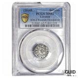 1648 Livonia Silver Solidus PCGS MS62