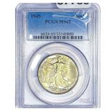 1945 Walking Liberty Half Dollar PCGS MS65
