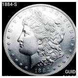 1884-S Morgan Silver Dollar CHOICE AU