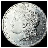 1884-S Silver Morgan Dollar CLOSELY UNCIRCULATED