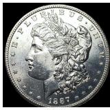 1887-S Morgan Silver Dollar UNCIRCULATED