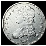 1831 Capped Bust Silver Quarter CLOSELY  UNCIRCUL
