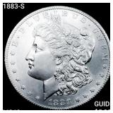 1883-S Morgan Silver Dollar CHOICE BU