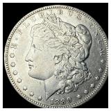 1889-O Silver Morgan Dollar ABOUT  UNCIRCULATED