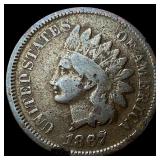 1867 Indian Head Cent LIGHTLY CIRCULATED